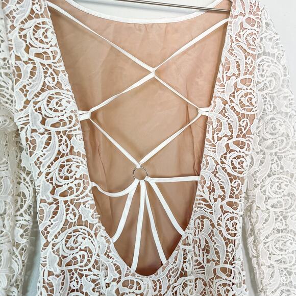 The Jetset Diaries Samba Dress in White Small - Picture 5 of 7